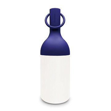 Lampe Bouteille White/Blue